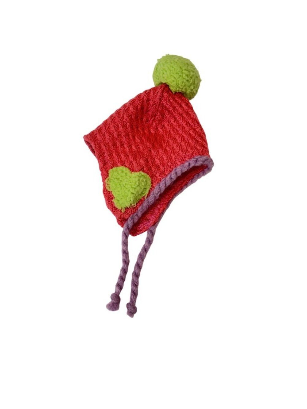 American Girl Wellie Wishers Casually Cozy Outfit Pink Green Crochet Snow Hat